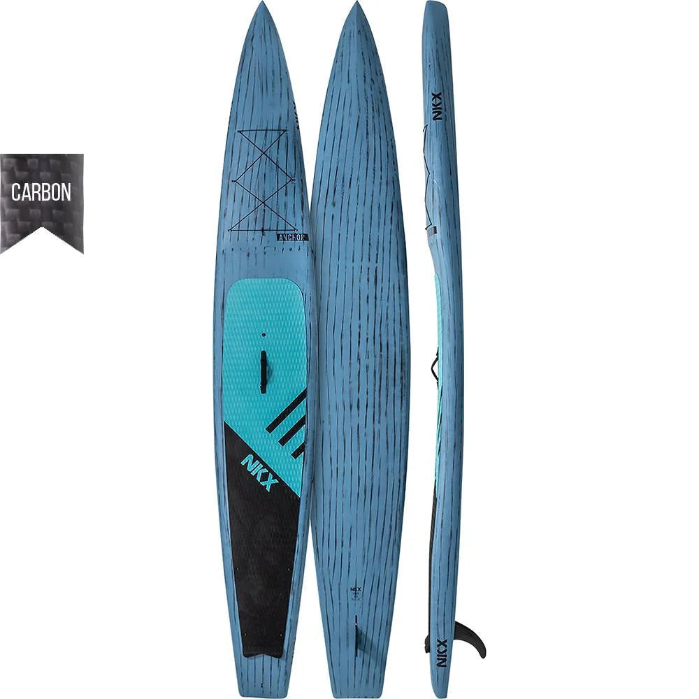Cietais SUP dēlis NKX Anchor Hard Carbon 14'0 Glacier