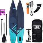 SUP dēlis NKX Flash Black 12'6 Glacier Navy