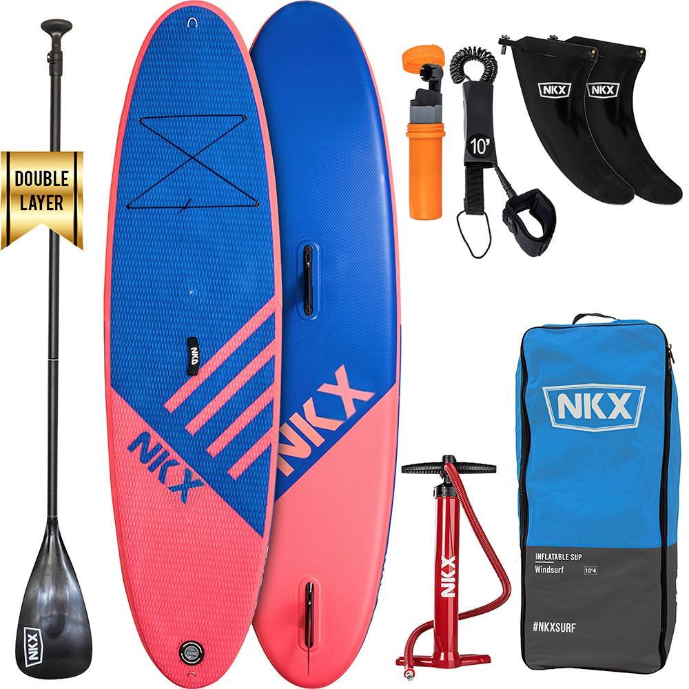 SUP dēlis NKX Windsurf  Blue Red 10'4 (Iespējams pievienot buru)
