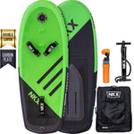 Piepūšams sērfošanas dēlis NKX Nemesis Pro 4'11 Green