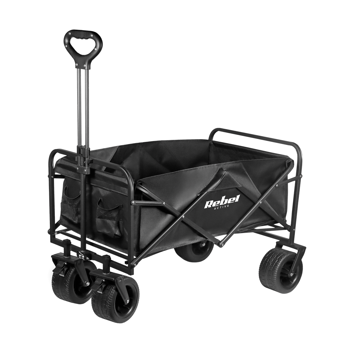 Tūristu rati, pludmale, ar bremzēm, 150L, ​​100kg, Rebel Active