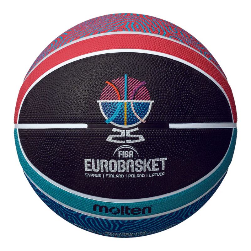 Molten Eurobasket 2025 basketbola bumbas replika B7G2000-E5Z