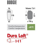 High Peak Boogie guļammaiss 170x70x45 23012
