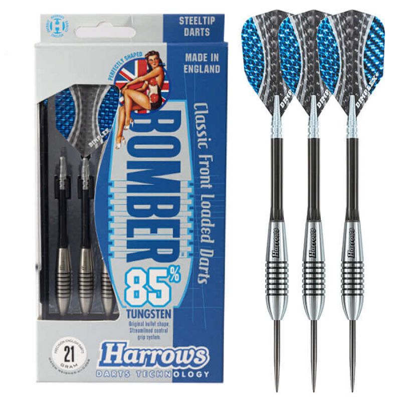 Harrows Bomber šautriņas 85% tērauda uzgalis HS-TNK-000013241 - 23 gR