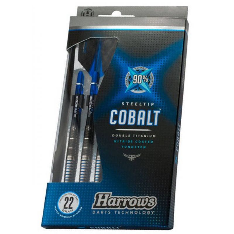 Šautriņas Harrows COBALT 90% Steeltip HS-TNK-000013299 - 21 gR
