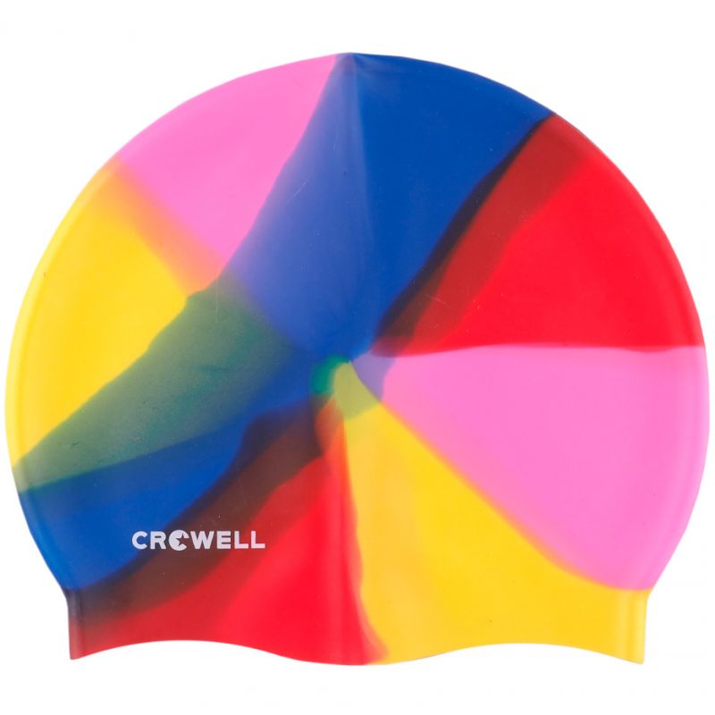 Crowell Multi-Flame-03 silikona peldcepure