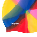 Crowell Multi-Flame-03 silikona peldcepure
