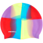 Crowell Multi-Flame-10 silikona peldcepure