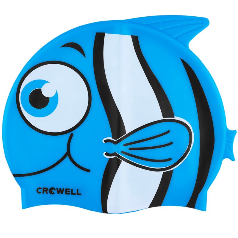 Crowell Nemo-Jr-zila silikona peldcepure
