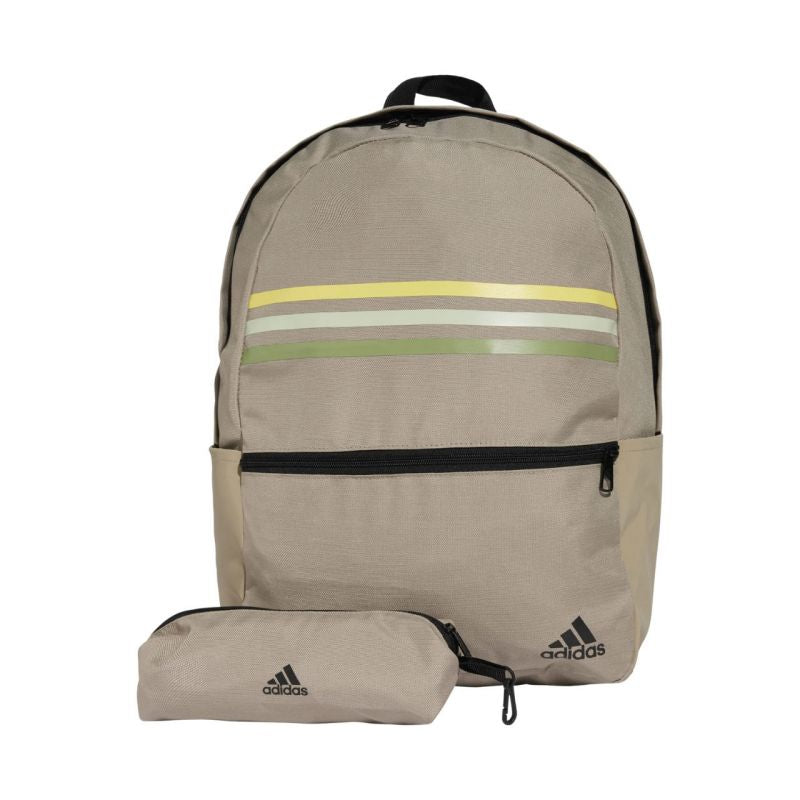 adidas Classic Horizontal 3-S mugursoma, bēša, IZ1896