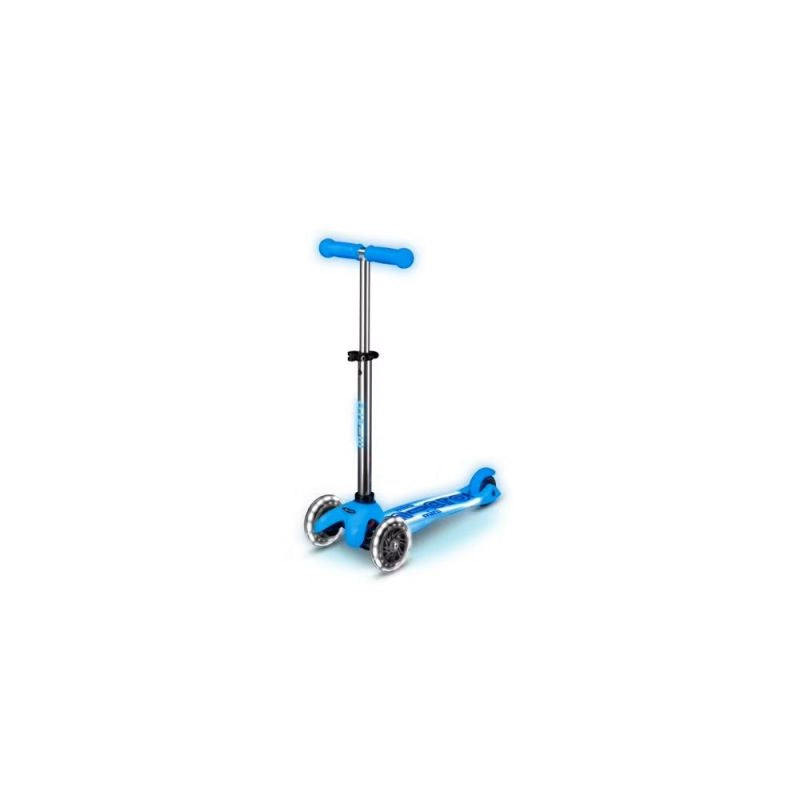 Mini Micro Deluxe Glow LED Plus Glacier Aqua Skrejritenis