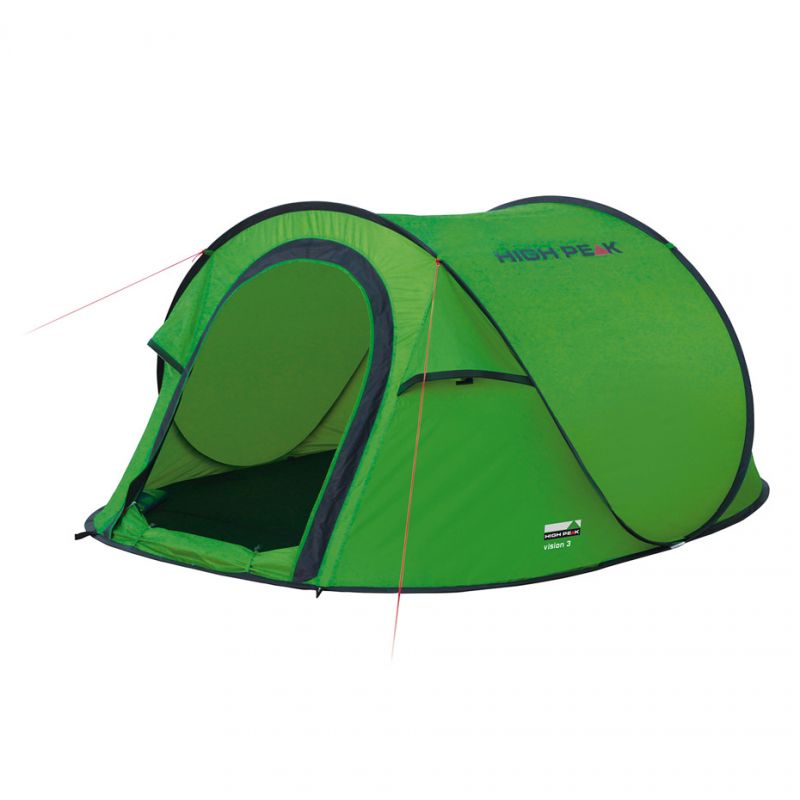 Telts High Peak Vision 3 zaļa 10123