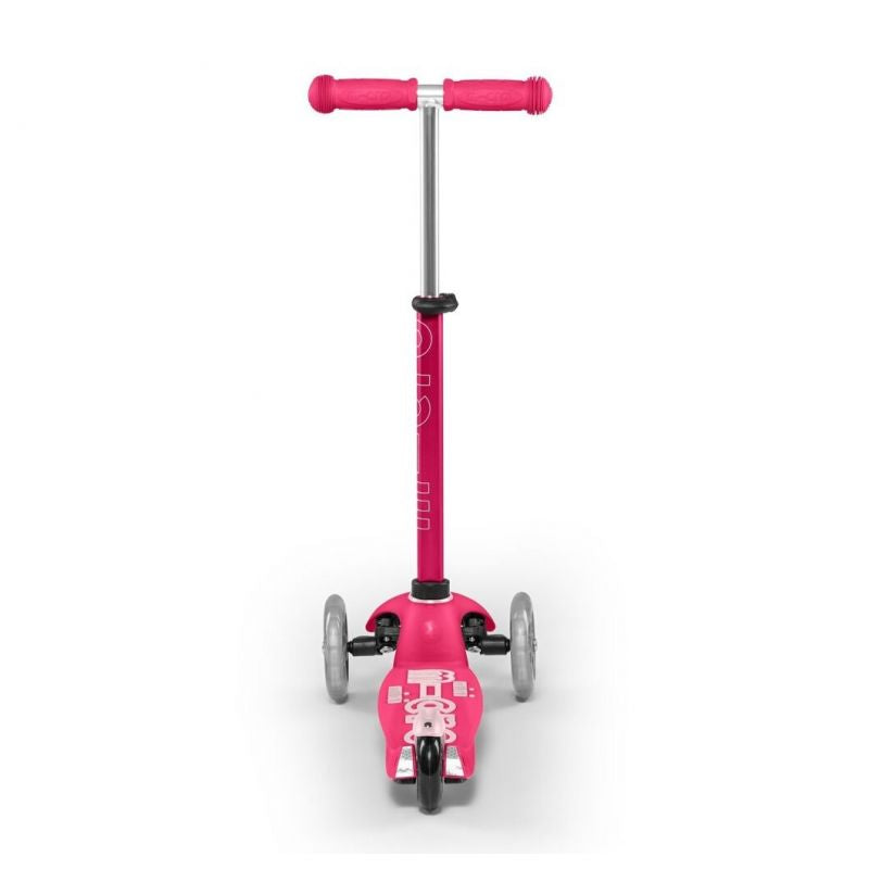 Micro 3-Wheeled Kids Skrejritenis Mini Deluxe Pink