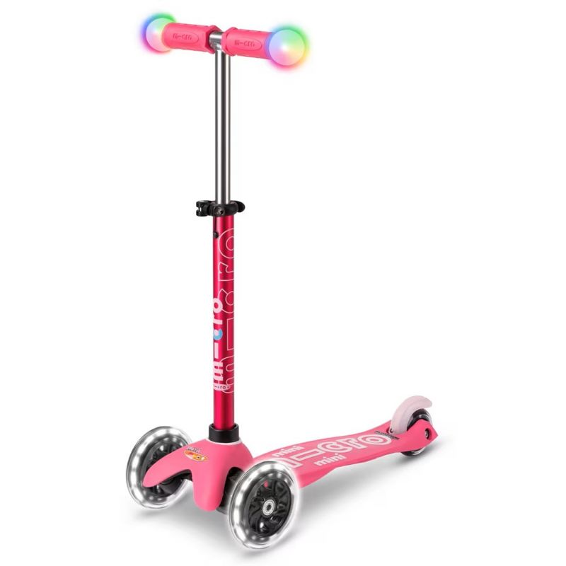 Micro Skrejritenis Mini Deluxe Magic Pink LED
