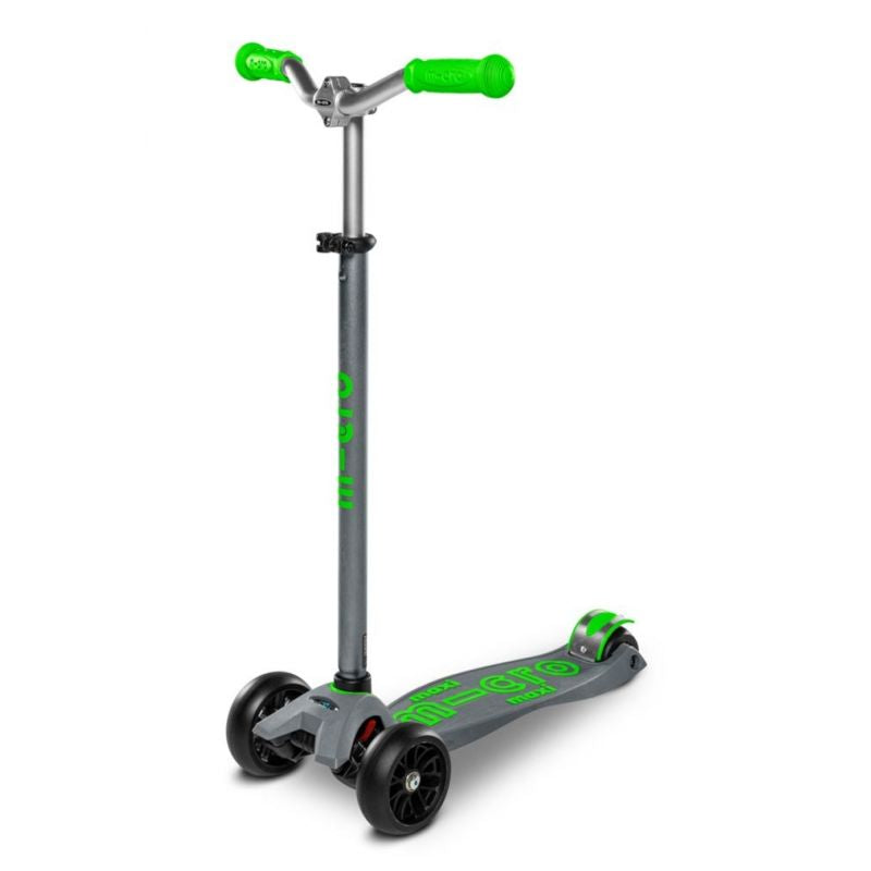 Micro Skrejritenis Maxi Deluxe Pro Grey/Green