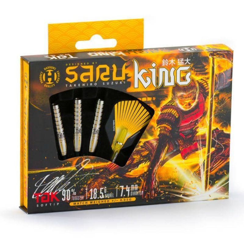 Šautriņas Harrows Saru King 90% Softip HS-TNK-000013795