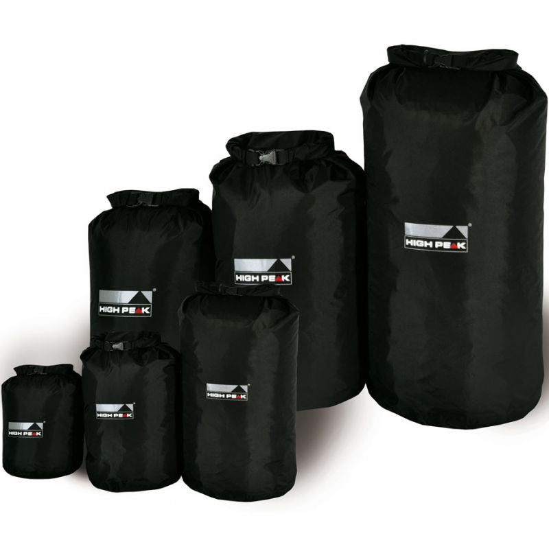 Burāšanas soma High Peak Drybag 1L XXXS melna 32055