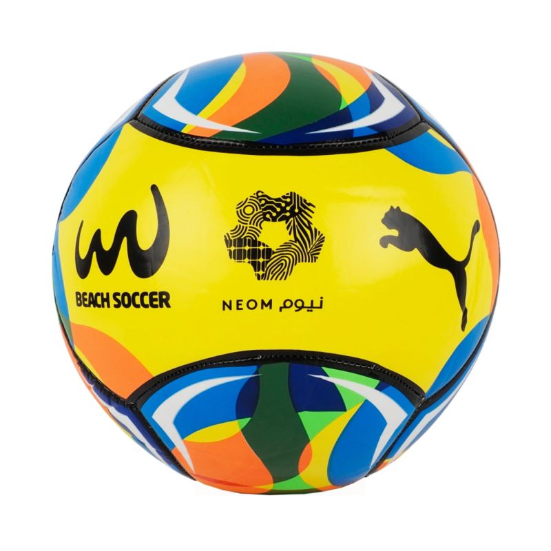 Puma MS Blazing pludmales futbola bumba dzeltena 84584 01