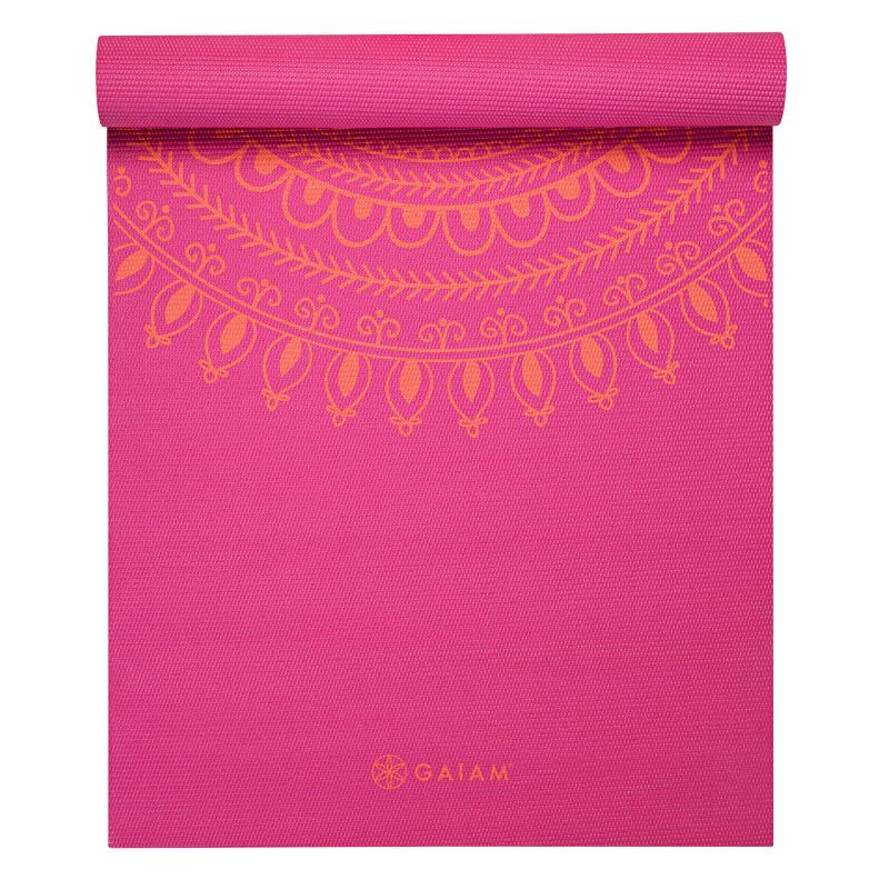 Vingrošanas paklājiņš Gaiam Bright Marrakesh 6 mm 62528