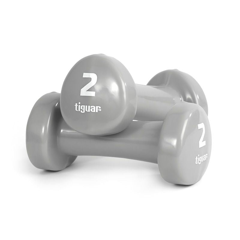 Tiguar vinila hanteles TI-HW0020BOX (2x2kg)