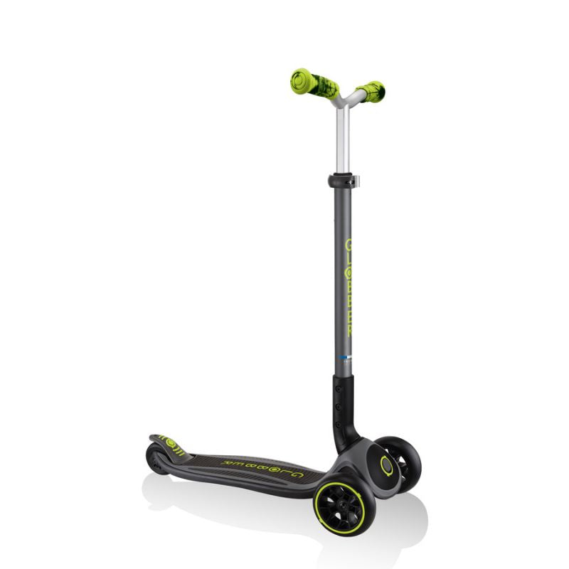 Globber Master Prime trīsriteņu skrejritenis / Black - Lime Green 664-106