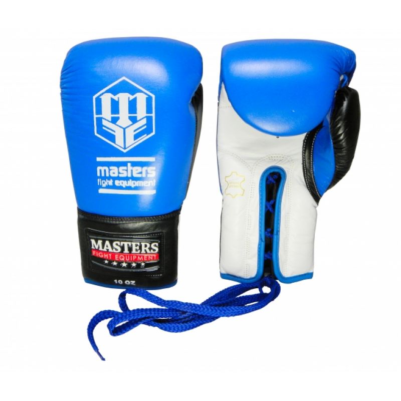Masters RBT-600 01600-0802 boksa cimdi - niebiesko-biało-czarny+10 oz