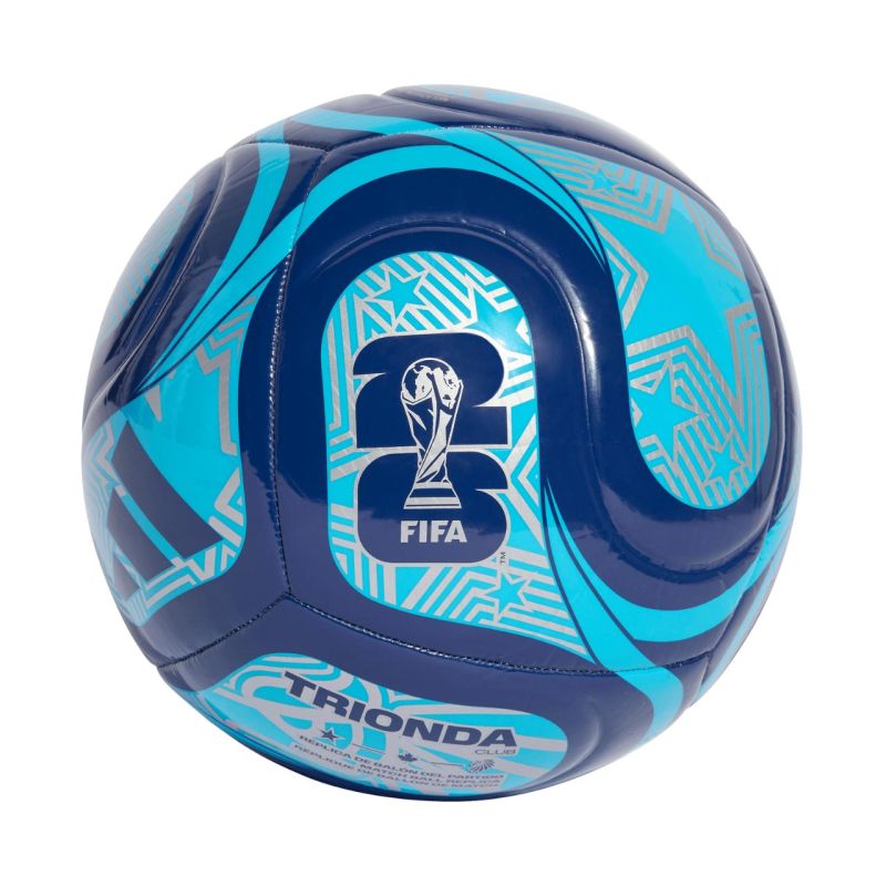 adidas Pasaules kausa 26. gada izcīņas futbola bumba Trionda Club, zila JD8027 - 3