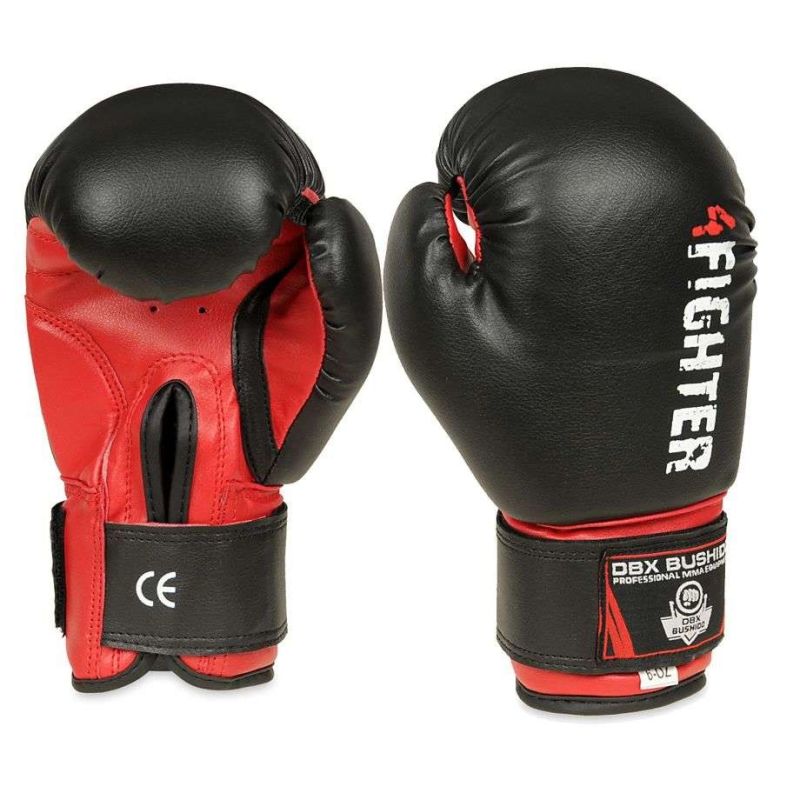 Boksa cimdi bērniem - 4Fighter sarkani - 4 oz