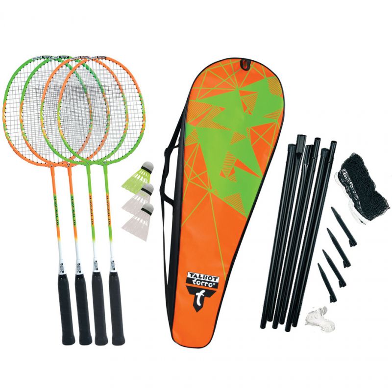 Talbot Torro 4 Attacker plus 449 506 badmintona rakešu komplekts