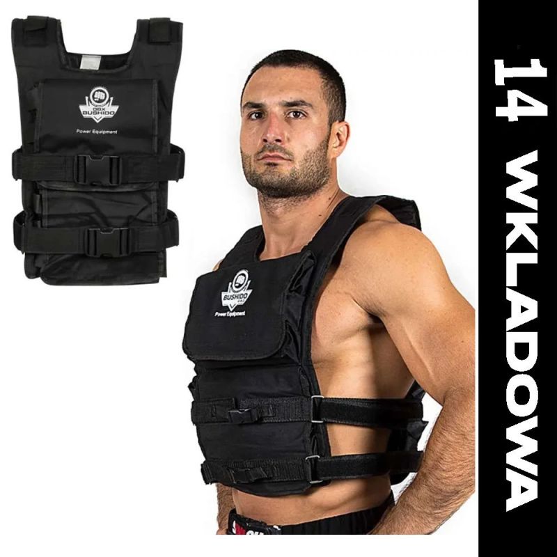 DBX-V14 SVAROTA TRENIŅU VESTE (Tukša)