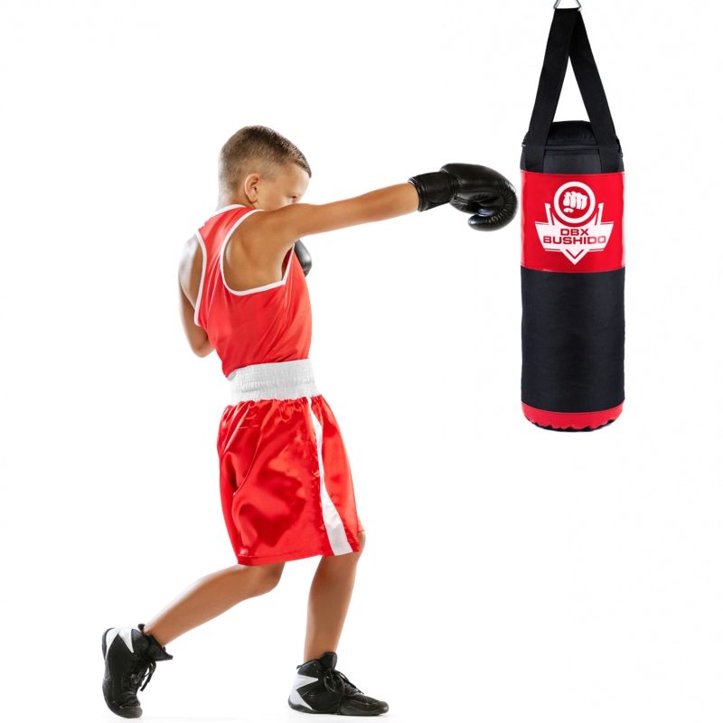 Bērnu boksa maiss - sarkans - 60 cm / 7 kg - blue