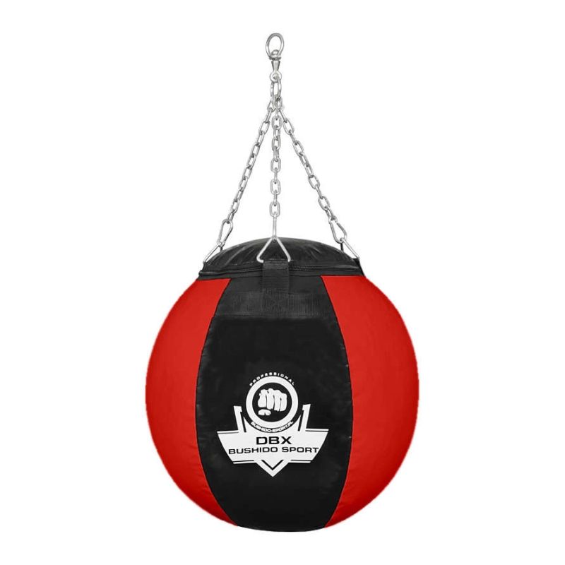 30 kg - SK30 Boksa bumbieris - Melns - Sarkans - WHITE