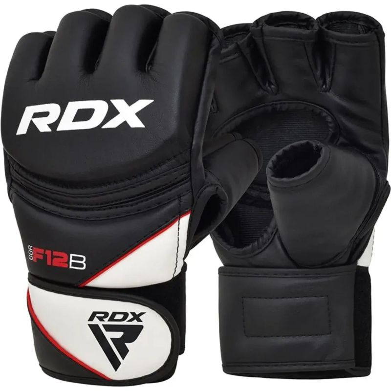 RDX F12B - MMA cimdi, melni, S izmērs - S