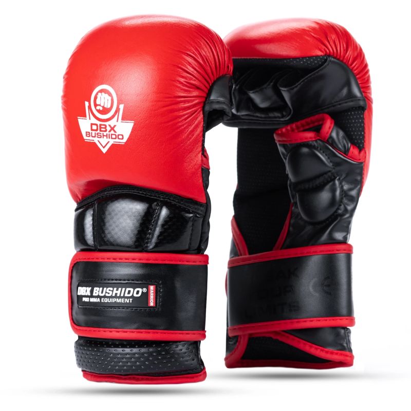 MMA sparinga cimdi M - Warrior sarkani - LegacySeries - L