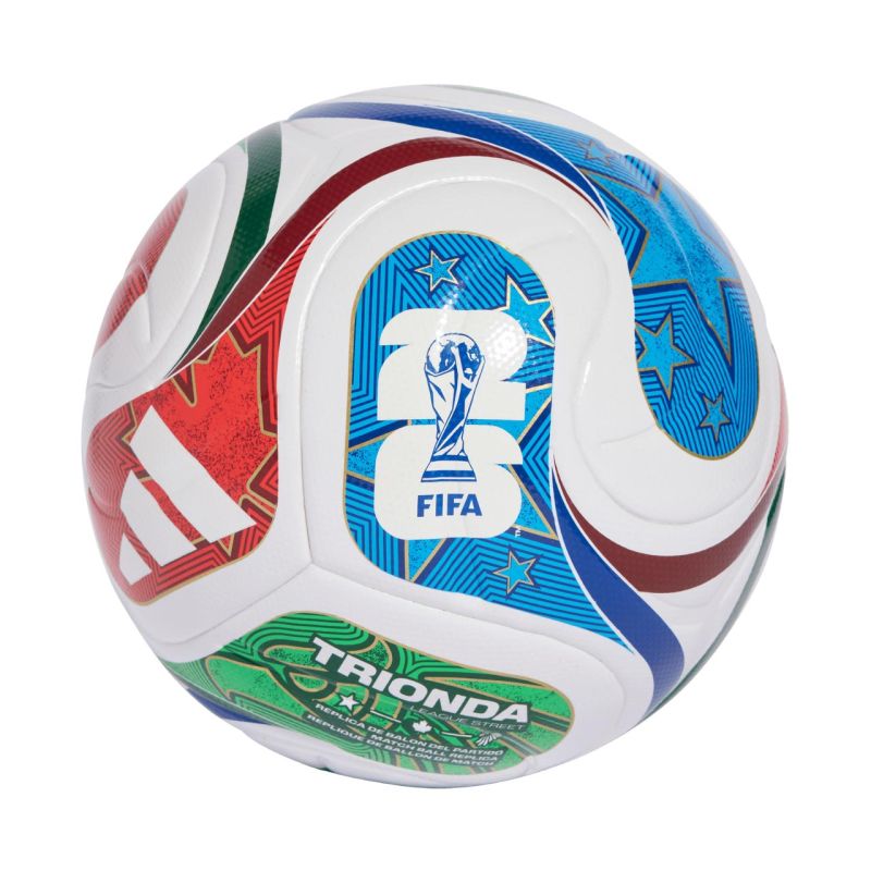 adidas Pasaules kausa 26. gada Trionda līgas futbola bumba J290 JD8168 - 5