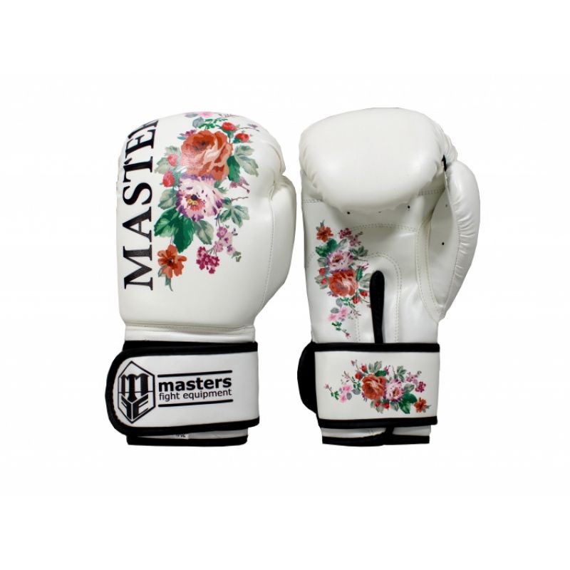 MASTERS RPU-FLOWER boksa cimdi - czarny+10 oz