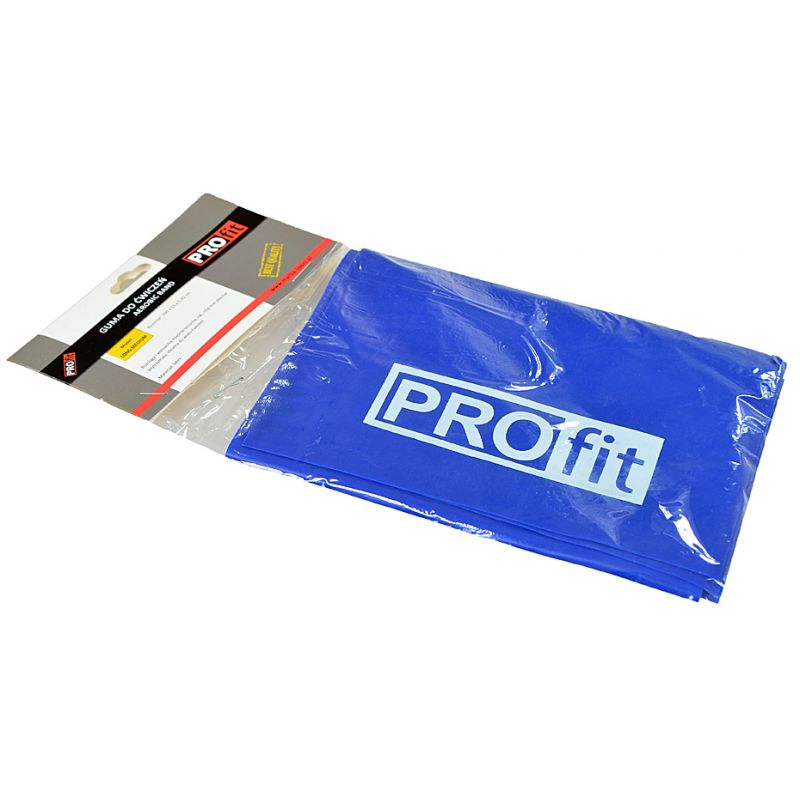Pretestības gumija PROFIT LONG MEDIUM 200x15x0.45cm blue DK 2227