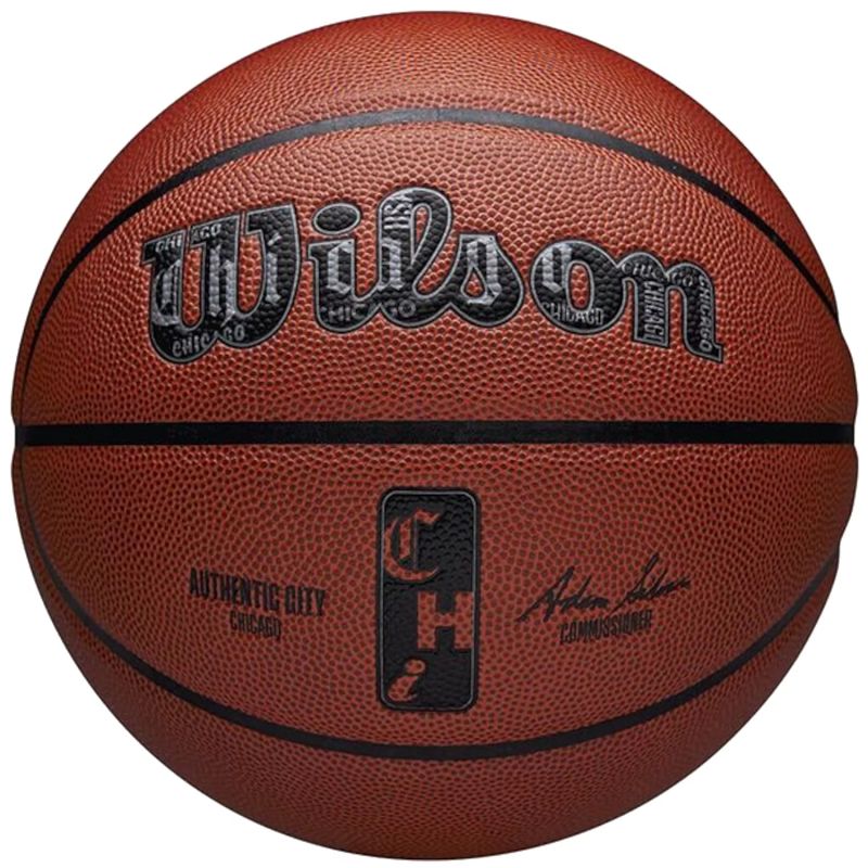 Wilson NBA Authentic City Chicago Basketbola bumbaWZ2016002XB Basketbola bumba