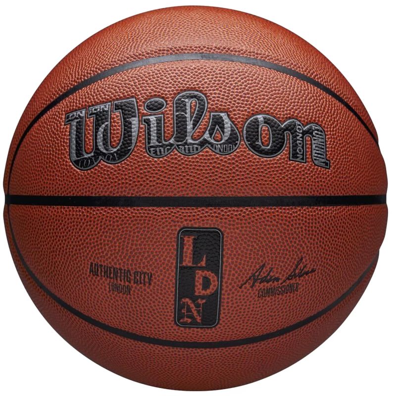 Wilson NBA Authentic City London Basketbola bumbaWZ2016003XB Basketbola bumba