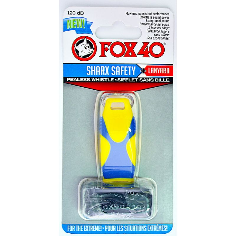 Svilpe FOX40 Sharx Safety + aukla 8703-2208