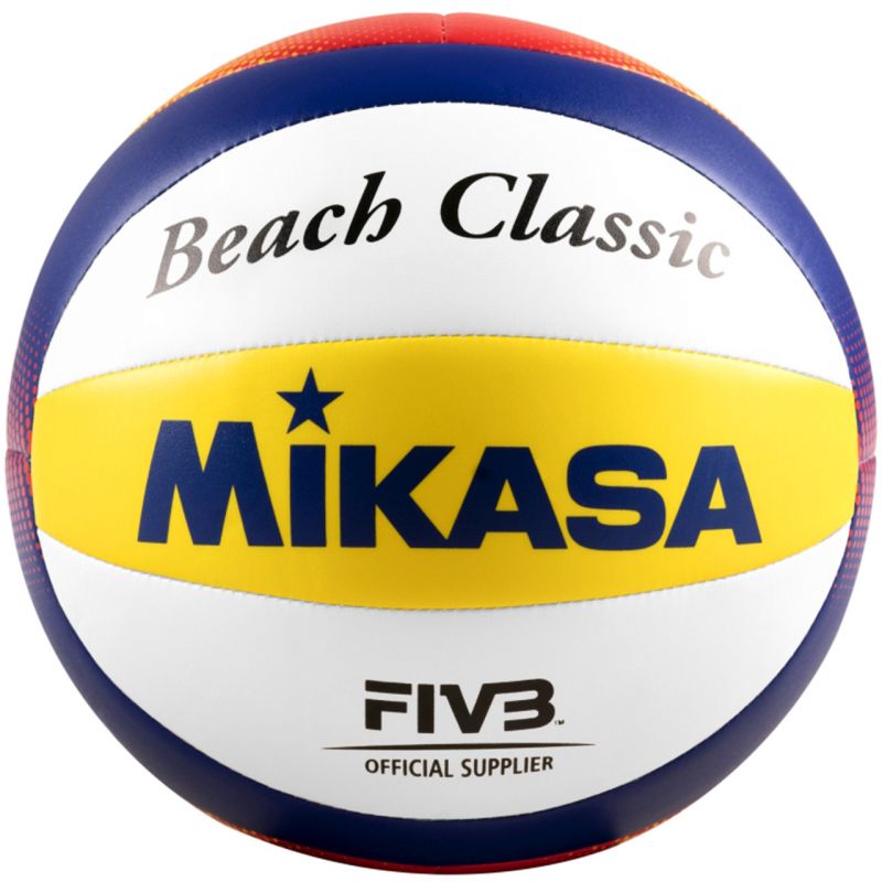 Pludmales volejbola bumba Mikasa Beach Classic BV552C-WYBR