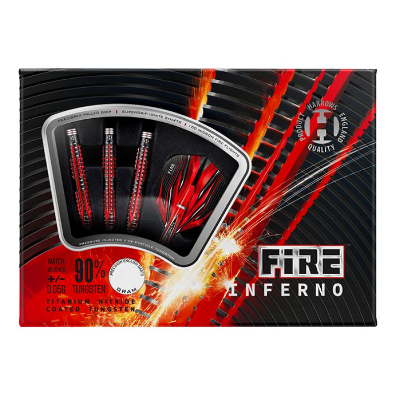 Šautriņas Harrows Fire Inferno 90% Softip HS-TNK-000016009 - 20 g