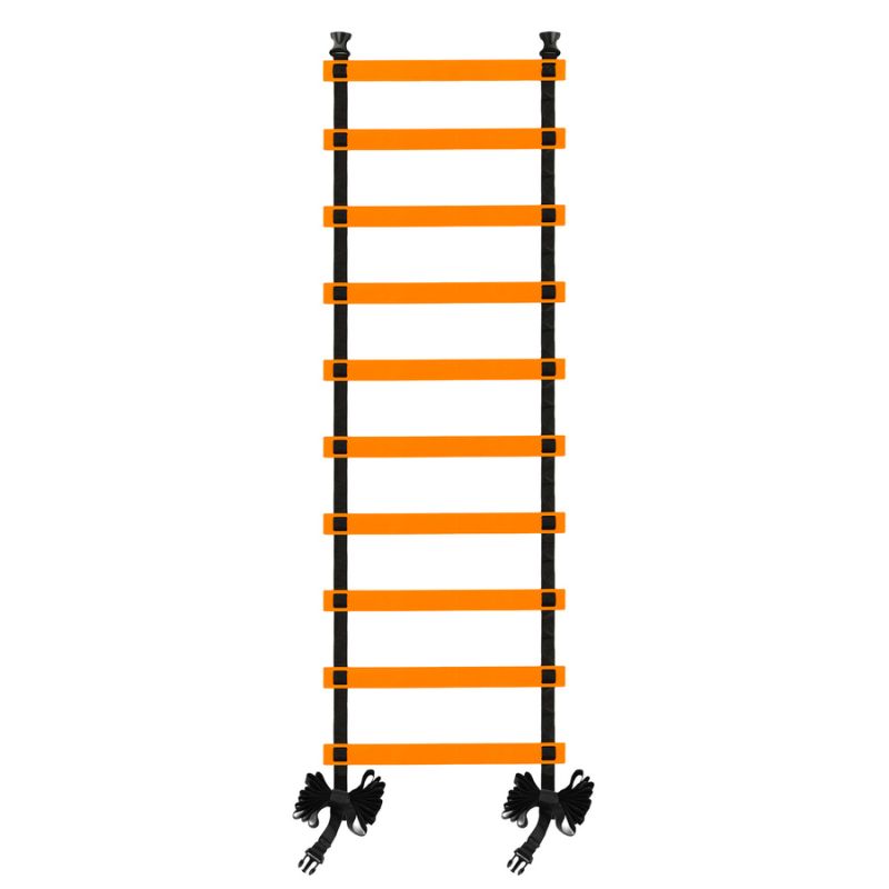 Treniņu kāpnes 4m -10 pakāpieni, oranžas DT10-4M-O