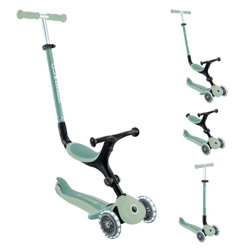 Skrejritenis Scooter with seat Globber Go•Up Active Lights Ecologic Jr 745-505