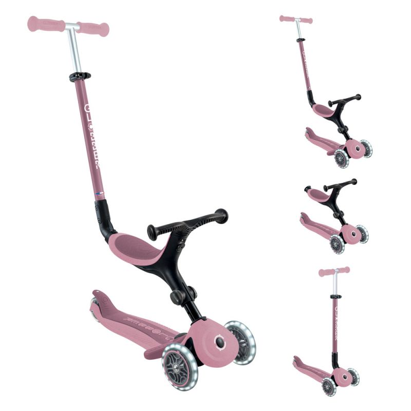 Skrejritenis Scooter with seat Globber Go•Up Active Lights Ecologic Jr 745-510