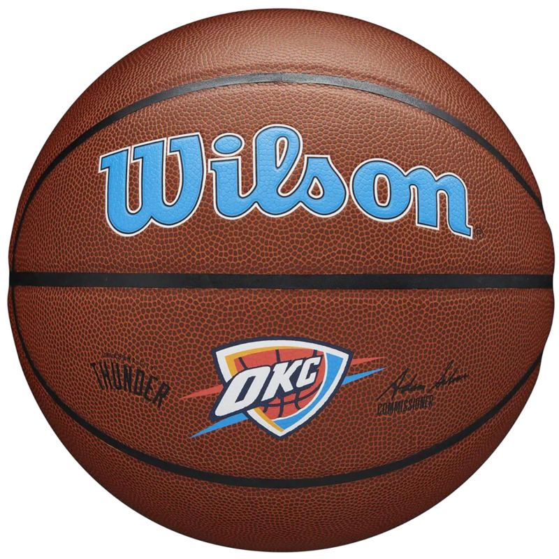 Wilson Team Alliance Oklahoma City Thunder Basketbola bumba WTB3100XBOKC