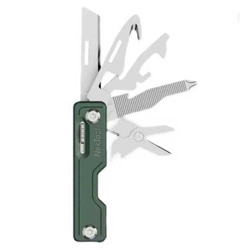 NexTool NE20098 10-in-1 daudzfunkcionāls nazis zaļš