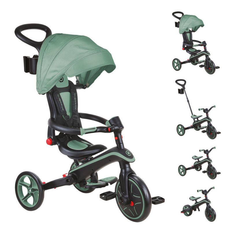 Globber Explorer Trike salokāms 4in1 velosipēds 732-104
