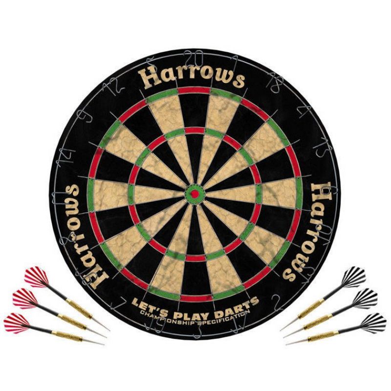 Harrows Let's Play Šautriņu mērķis Set HS-TNK-000013312