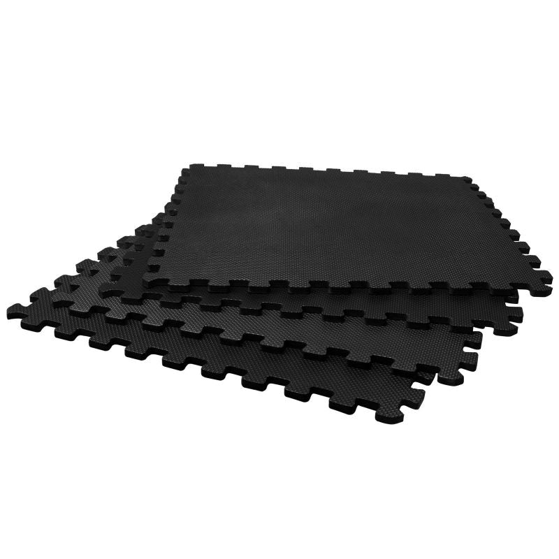 VIRTUFIT FITNESS PUZZLES PAKLĀJS 120X120 CM MELNS